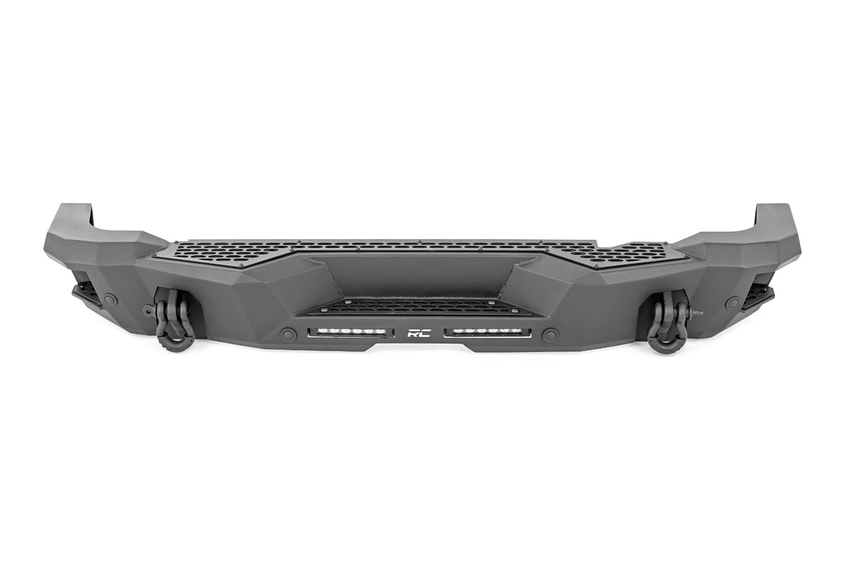Rough Country Rear Bumper Black Series LED 6 Pair Slim Line Ford Bronco (21-26)