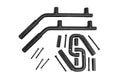 Rough Country Grab Handles Steel FR RR Black Jeep Wrangler JK Wrangler Unlimited (07-18)