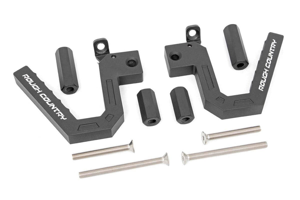 Rough Country Grab Handles Alum Front Jeep Wrangler JK Wrangler Unlimited (2007-2018)