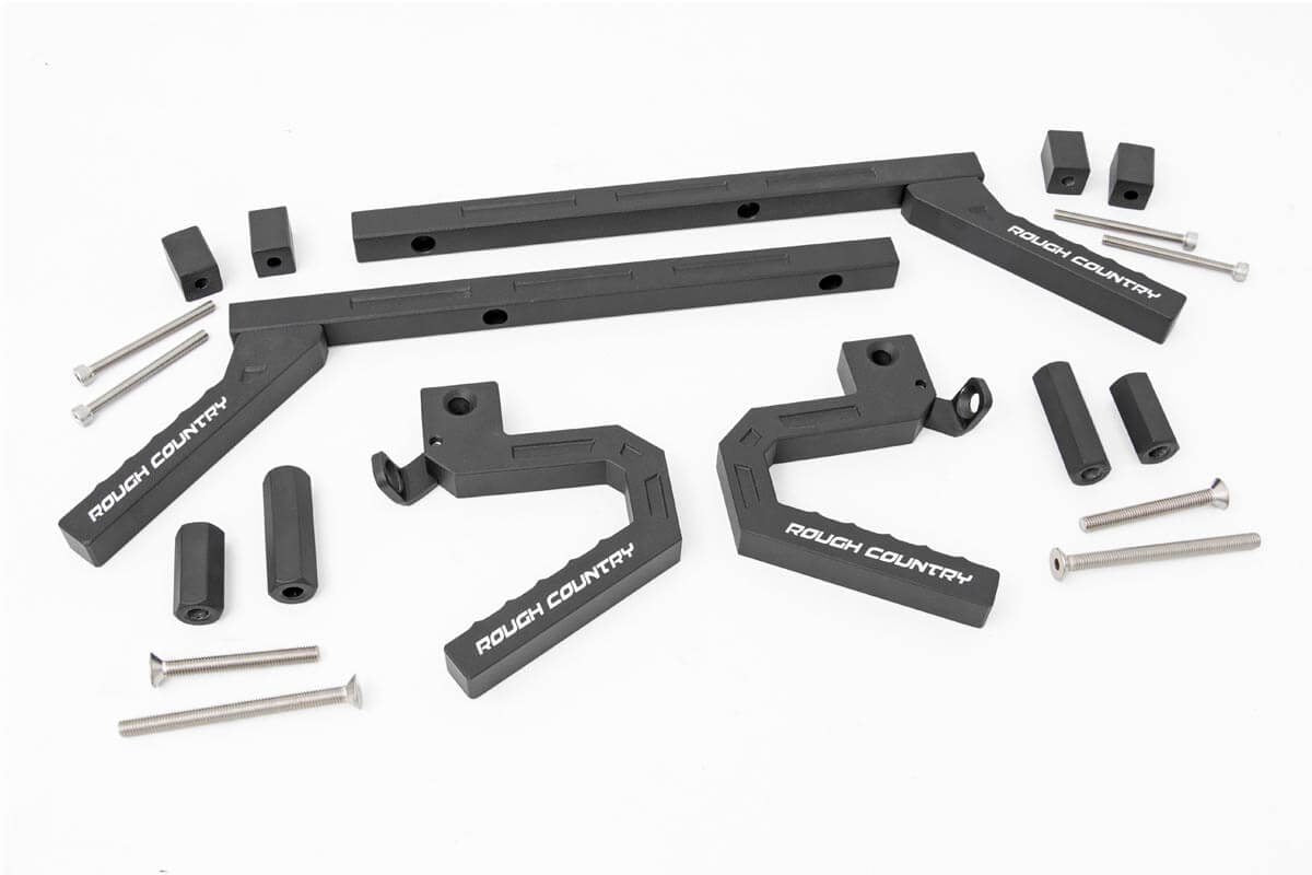 Rough Country Grab Handles Alum FR RR Jeep Wrangler JK Wrangler Unlimited (07-18)
