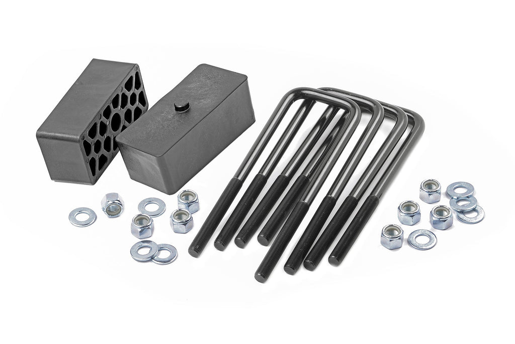 Rough Country 2 Inch Block U-Bolt Kit Toyota Truck Tacoma Tundra