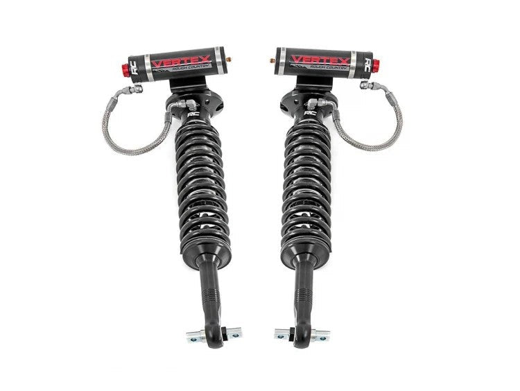 Rough Country Vertex 2.5 Reservoir Coilovers Front 6.5-7.5 Ford F-150 2WD (14-26)