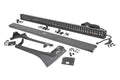 Rough Country LED Light Kit Windshield 50 BLK Dual Row Amber DRL Jeep Gladiator JT Wrangler JL (18-26)