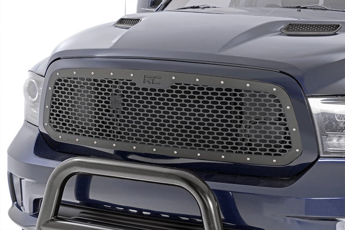 Rough Country Mesh Grille Ram 1500 2WD 4WD (2013-2018 Classic)