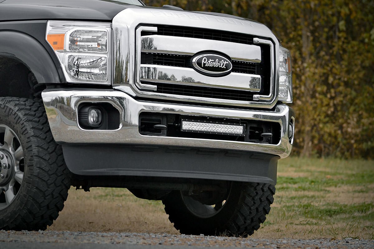 Rough Country LED Light Mount Bumper 20 Ford F-250 F-350 Super Duty 2WD 4WD (11-16)