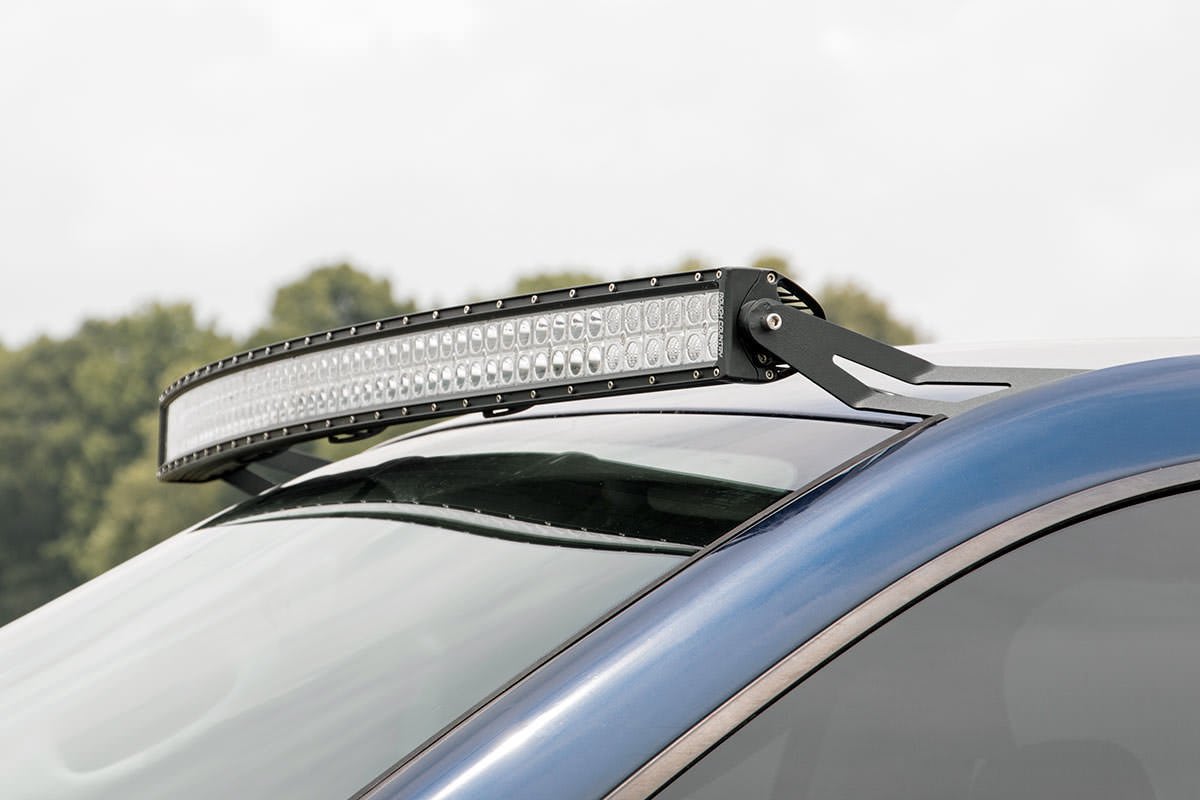 Rough Country LED Light Mount Upper Windshield 54 Curved Ram 1500 2WD 4WD (02-08)