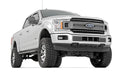 Rough Country LED Light Kit Grille Mount 10 Chrome Slimline Pair Ford F-150 (18-20)