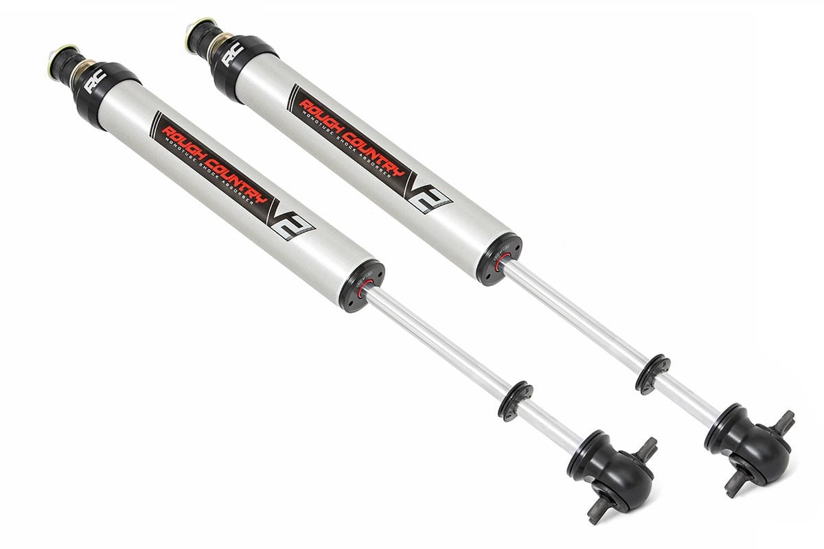 Rough Country V2 Front Shocks 3.5-4.5 Jeep Cherokee XJ Wrangler TJ Wrangler Unlimited