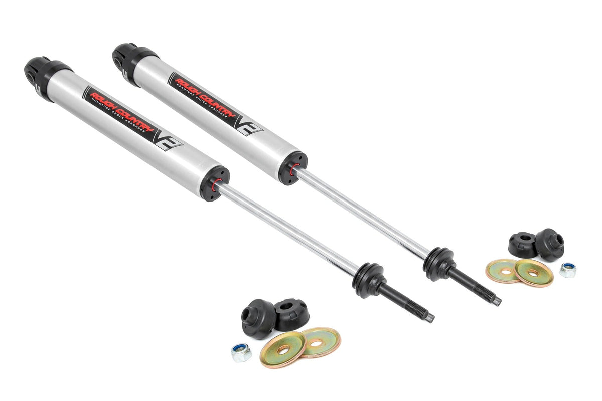 Rough Country V2 Rear Shocks 0-3.5 Inch Ram 1500 2WD 4WD 2019-2026