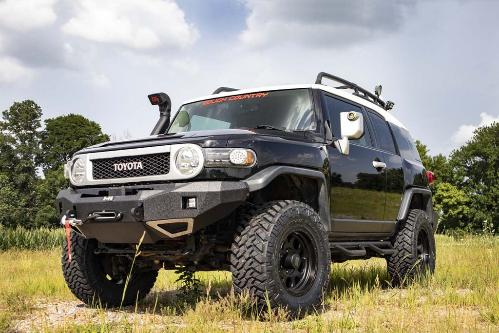 Rough Country 3 Inch Lift Kit Red Spacers Toyota 4Runner (03-09) FJ Cruiser (07-14)