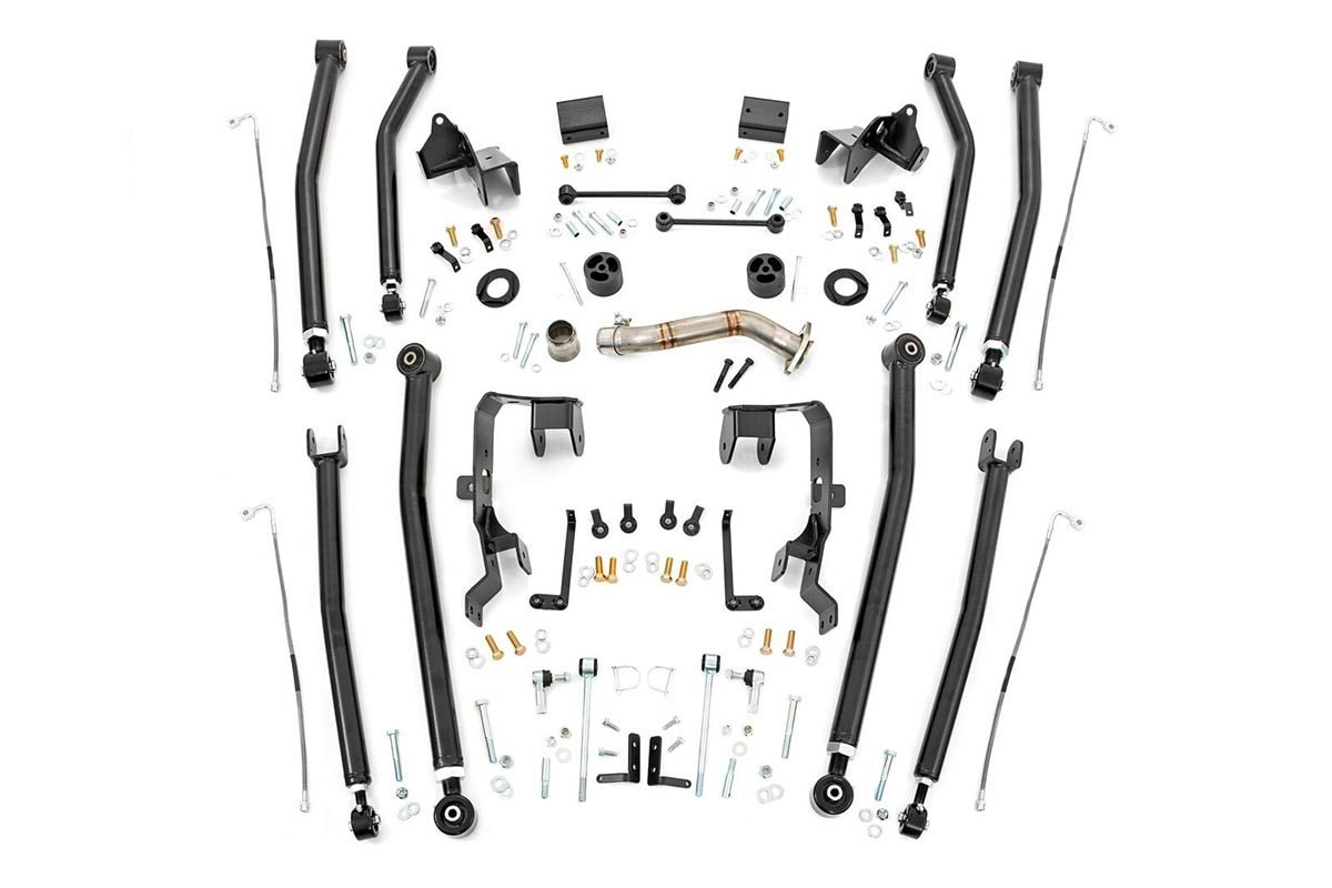 Rough Country Long Arm Upgrade Kit Jeep Wrangler JK Wrangler Unlimited (2007-2018)