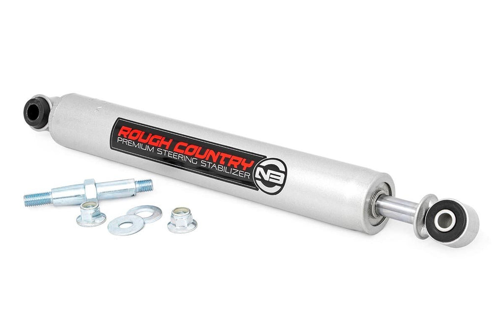 Rough Country N3 Steering Stabilizer 0-8 Inch Lift Ford F-250 F-350 Super Duty (08-16)