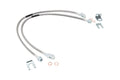 Rough Country Brake Lines Stainless FR 4-6 Lift Jeep Cherokee XJ Wrangler TJ Wrangler Unlimited