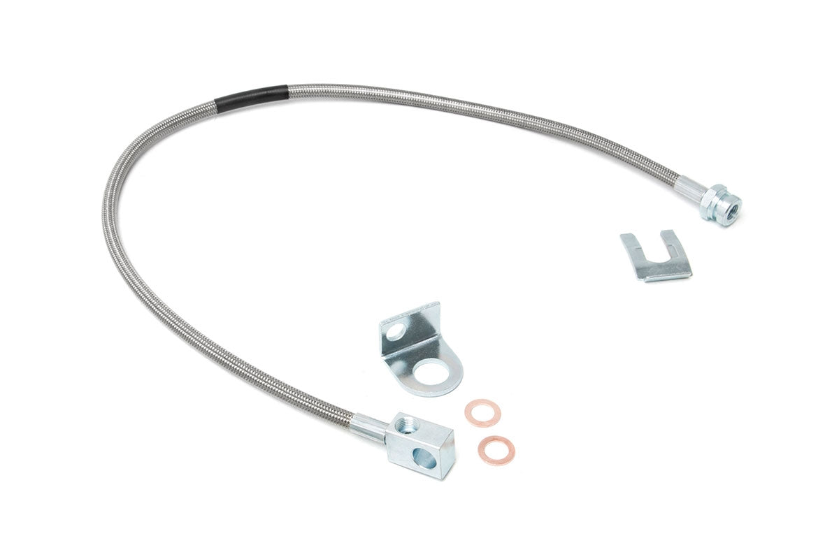 Rough Country Brake Line Rear 4-6 Inch Lift Jeep Cherokee XJ Wrangler TJ Wrangler Unlimited