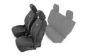 Rough Country Seat Covers Front Jeep Wrangler Unlimited 4WD (2013-2018)