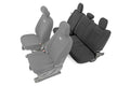 Rough Country Seat Covers Rear Bench Seat Ford F-150 Lightning F-250 F-350 (2015-2026)