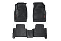 Rough Country Floor Mats FR RR Crew Chevy GMC Canyon Colorado 2WD 4WD (2015-2022)