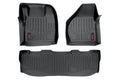 Rough Country Floor Mats FR RR Crew Cab Ford F-250 F-350 Super Duty 2WD 4WD (08-10)