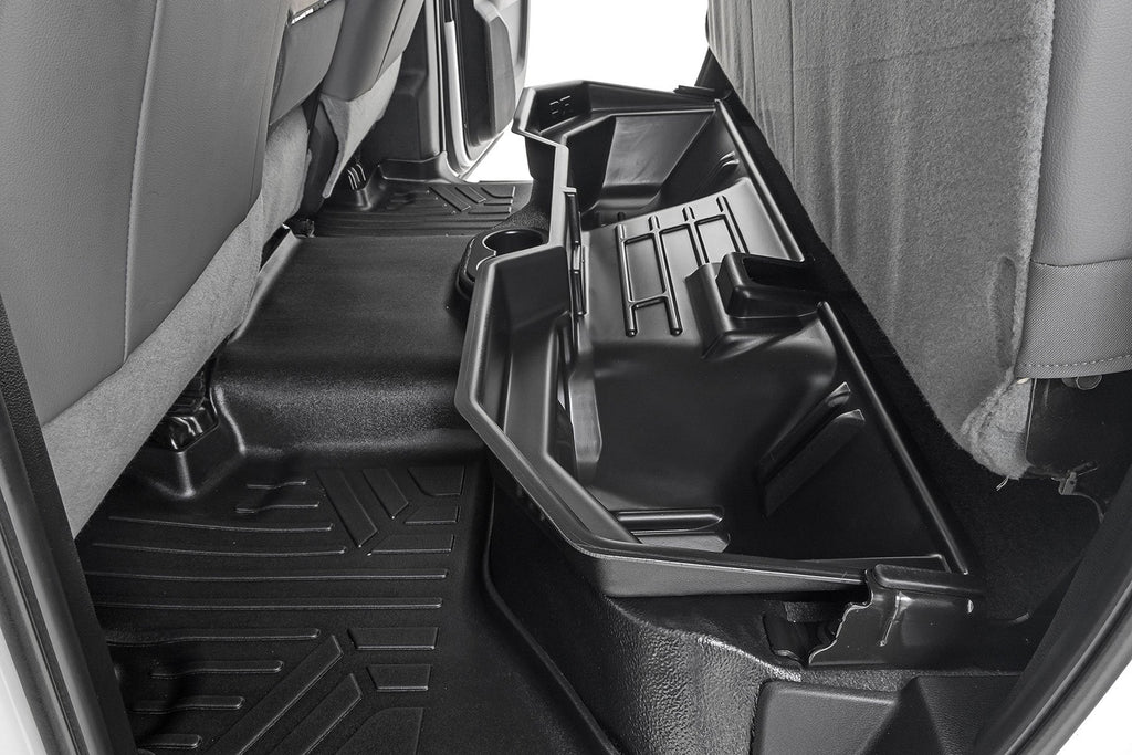 Rough Country Under Seat Storage Quad Crew Cab Ram 1500 (02-18) 2500 (11-26)