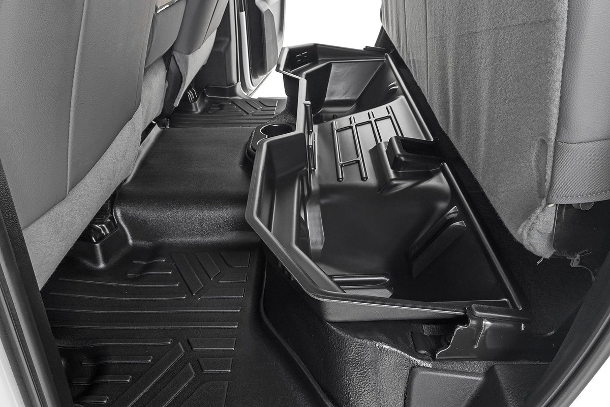 Rough Country Under Seat Storage Quad Crew Cab Ram 1500 (02-18) 2500 (11-26)