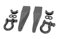 Rough Country Tow Hook Brackets D-Ring Combo GMC Sierra 2500 HD 2WD 4WD (2020-2026)
