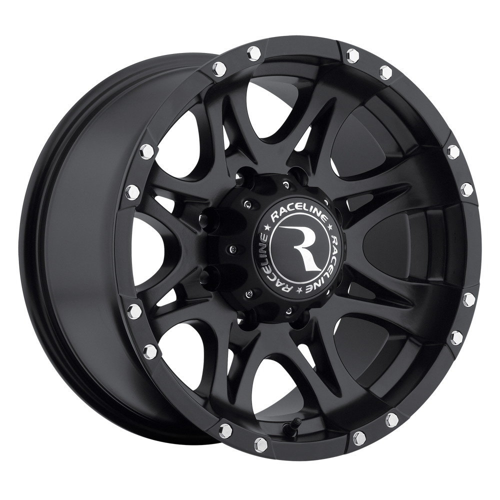 Raceline Wheels RAPTOR BLACK 17X9 8X6.5 -12mm