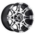 Raceline Wheels RAPTOR MIRROR BLACK 16X8 6X5.5 0mm