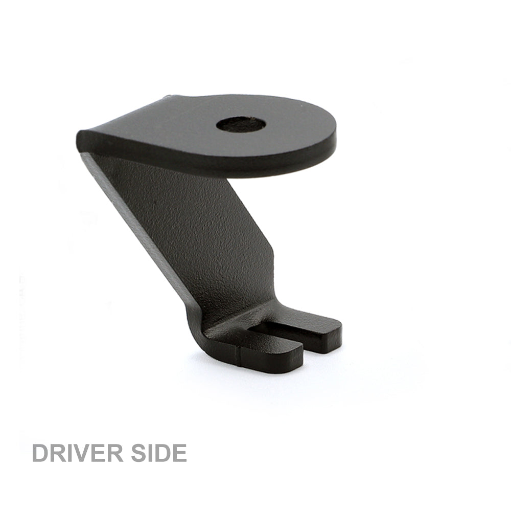 Rugged Radios A-Pillar Antenna Mount Ford F-Series Chevy GMC Silverado Dodge Ram - Both Sides with Adapter Plate