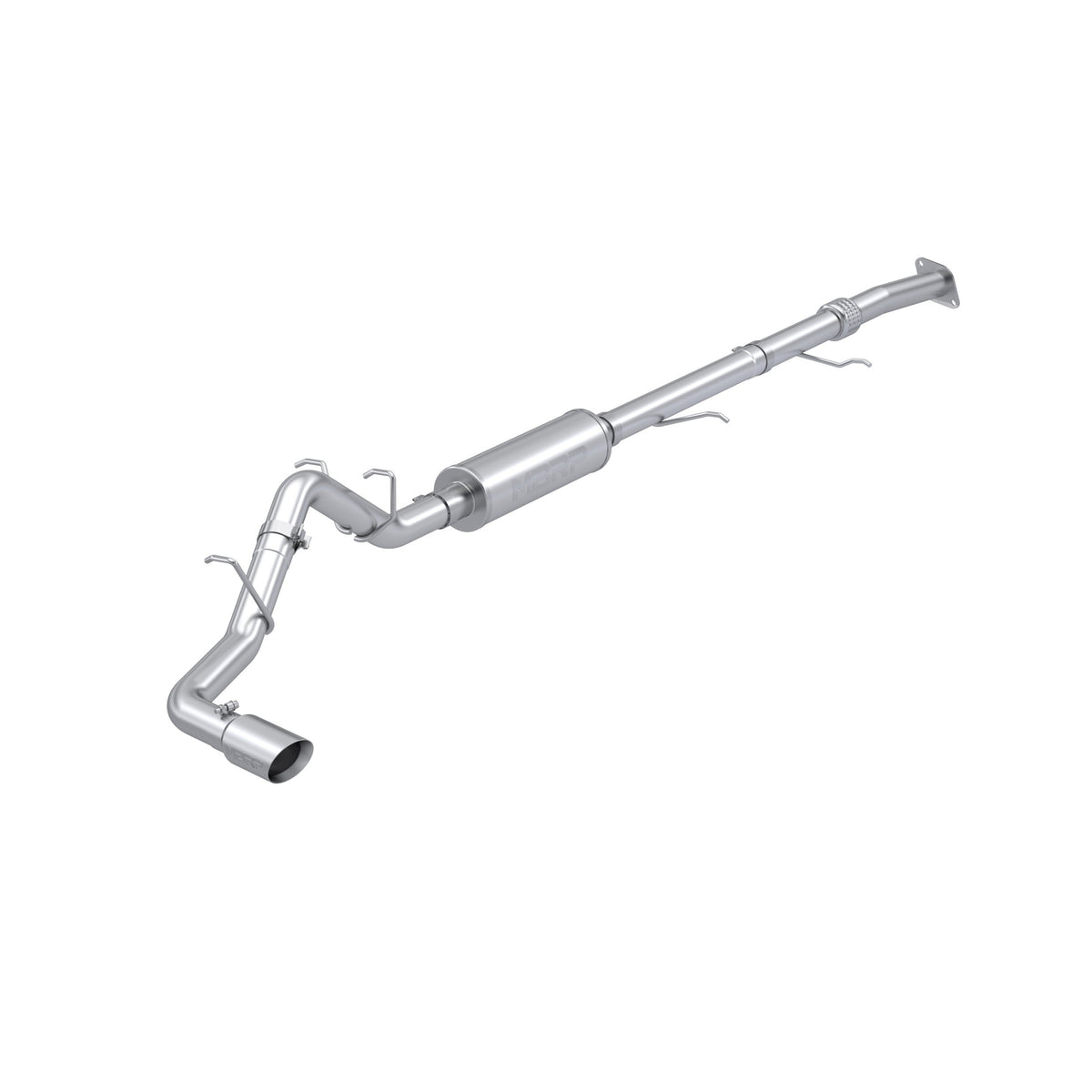 MBRP 2023 2026 Chevrolet GMC Colorado Canyon 2.7L Turbo T304 Stainless Steel 3 Cat-Back Single Side Exit
