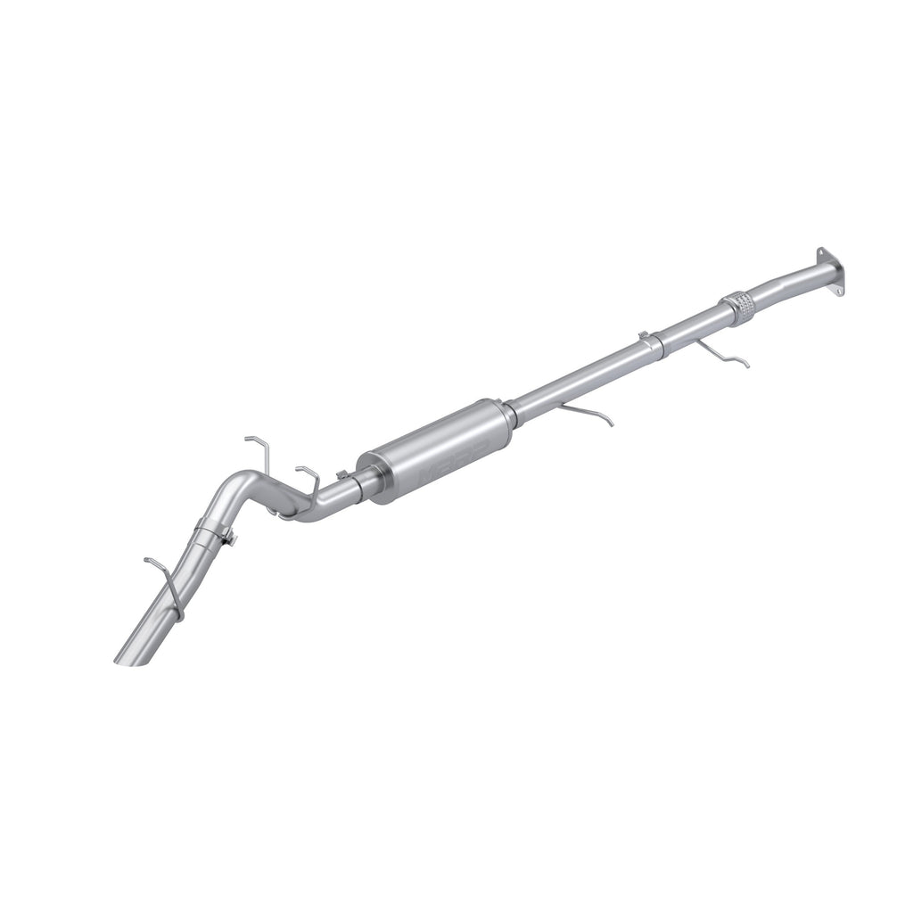 MBRP 2023 2026 Chevrolet GMC Colorado Canyon 2.7L Turbo T304 Stainless Steel 3 Cat-Back Single High Clearance Rear Exit