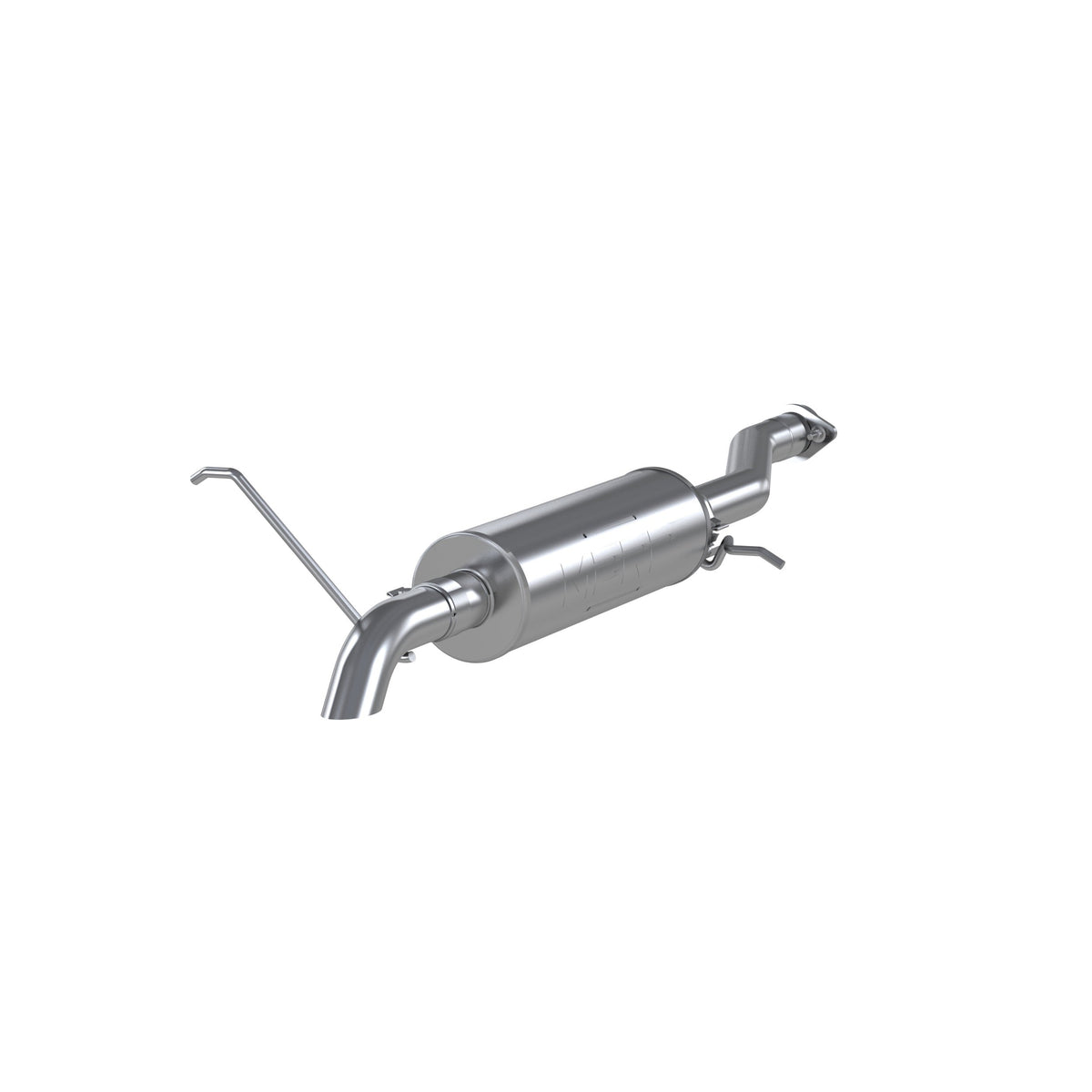 MBRP 2004 2012 Chevrolet GMC Colorado Canyon 2.8 2.9 3.5 3.7L EC CC-SB Aluminized Steel 2.5 Cat Back Before Axle Turn Down