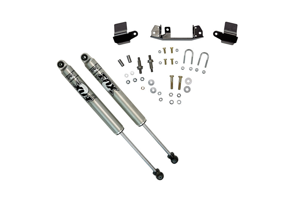 Superlift DUAL STEERING STABILIZER KIT WITH FOX 2.0 SHOCKS - 2003-2008 RAM 2500 3500 4WD