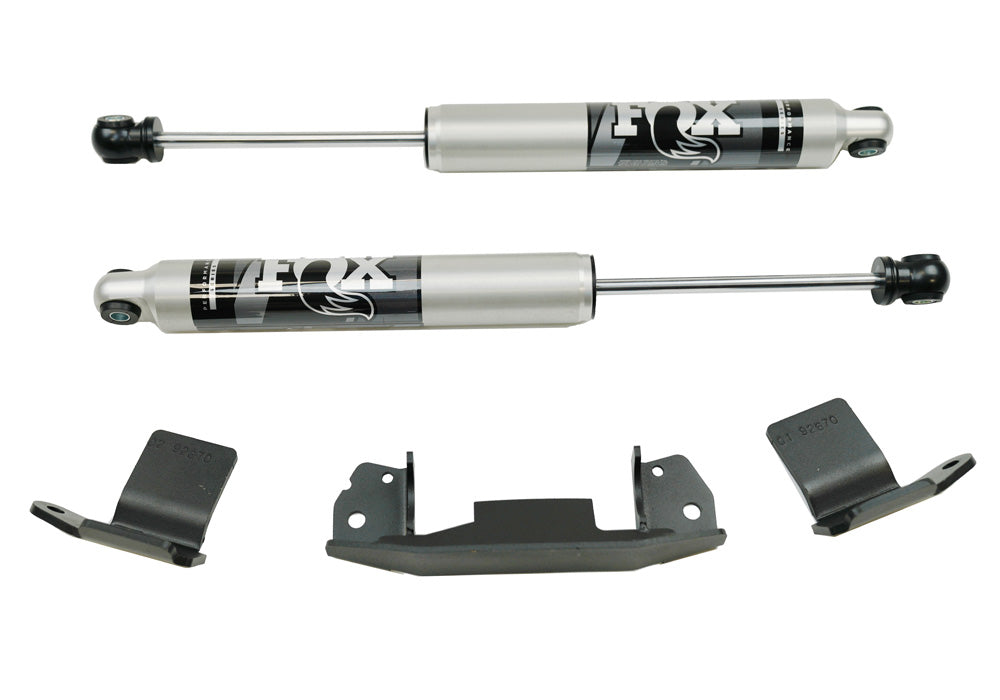 Superlift DUAL STEERING STABILIZER KIT WITH FOX 2.0 SHOCKS - 2009-13 RAM 2500 AND 2009-2012 3500 4WD