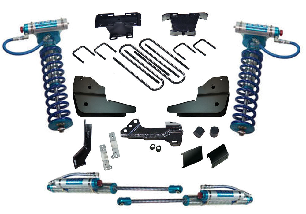 Superlift 4 inch Lift Kit- 2023-25 Ford F-250 and F-350 Super Duty 4WD - with King Coilover SHOCKS - Diesel Only
