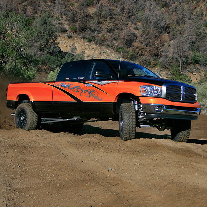 Superlift 6 inch Lift Kit - 2007-2008 Dodge Ram 2500 and 3500 4WD - 6.7L Cummins Diesel Engine - with Superlift Shocks