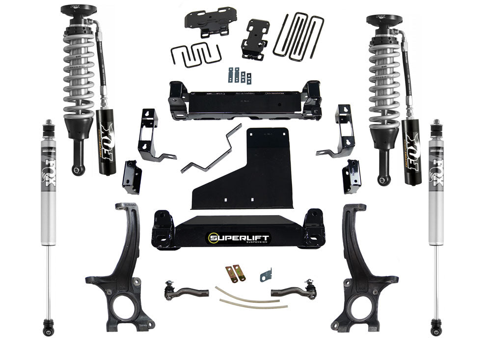 Superlift 6 inch Lift Kit - 2007-2020 Toyota Tundra 4WD - will not work on TRD Pro Rock Warrior Or XSP-X Models With Fox Front Coilover and Rear 2.0 Shocks