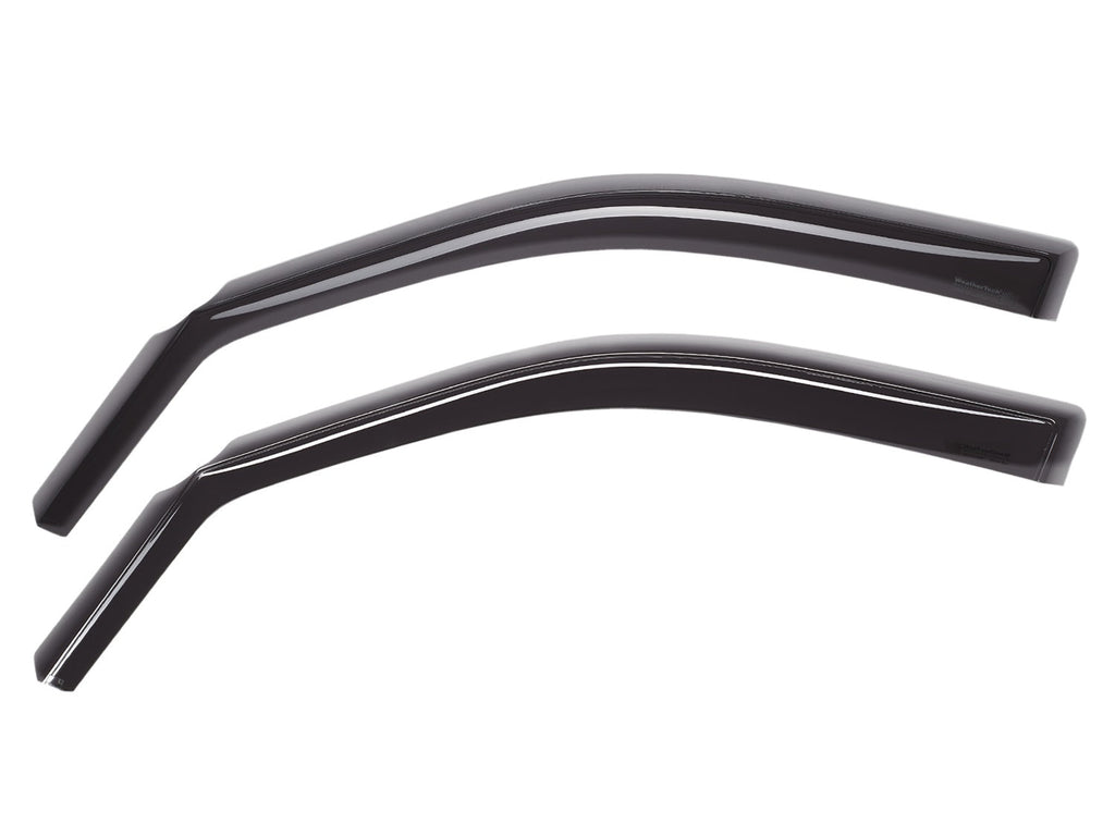 WeatherTech Matte Black Rear Side Window Deflectors Fits -20-21 Tundra -