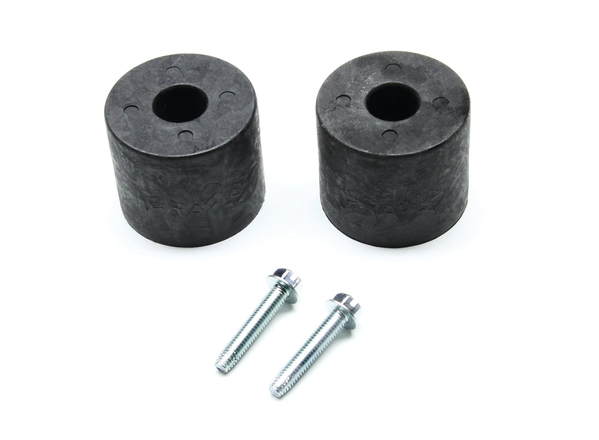 Teraflex JK TJ: 2.25 Bump Stop Strike Pad Kit – Front Lower (Lift: JK 4-6 TJ 3-4)