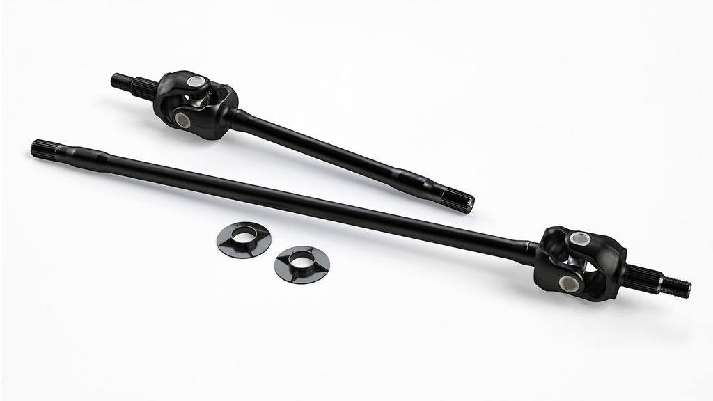 Teraflex JK: Tera44 HD Front Axle Shaft Kit w Outer Stubs U-Joints – 30-Spline