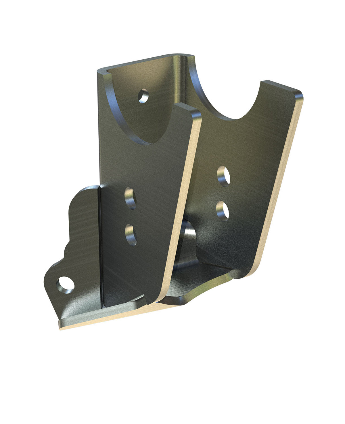 Teraflex JK: Tera CRD60 Rear Axle Bracket – Control Arm Shock Mount –Lower Left (3 OD)