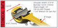 Teraflex JK: Joint – Arm – Rear Upper – Small Offset – Short Frame Long Axle –R.H. Thread