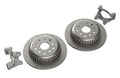 Teraflex JK: Rear Performance Big Rotor Kit w Slotted Rotors – 5x5 5x5.5