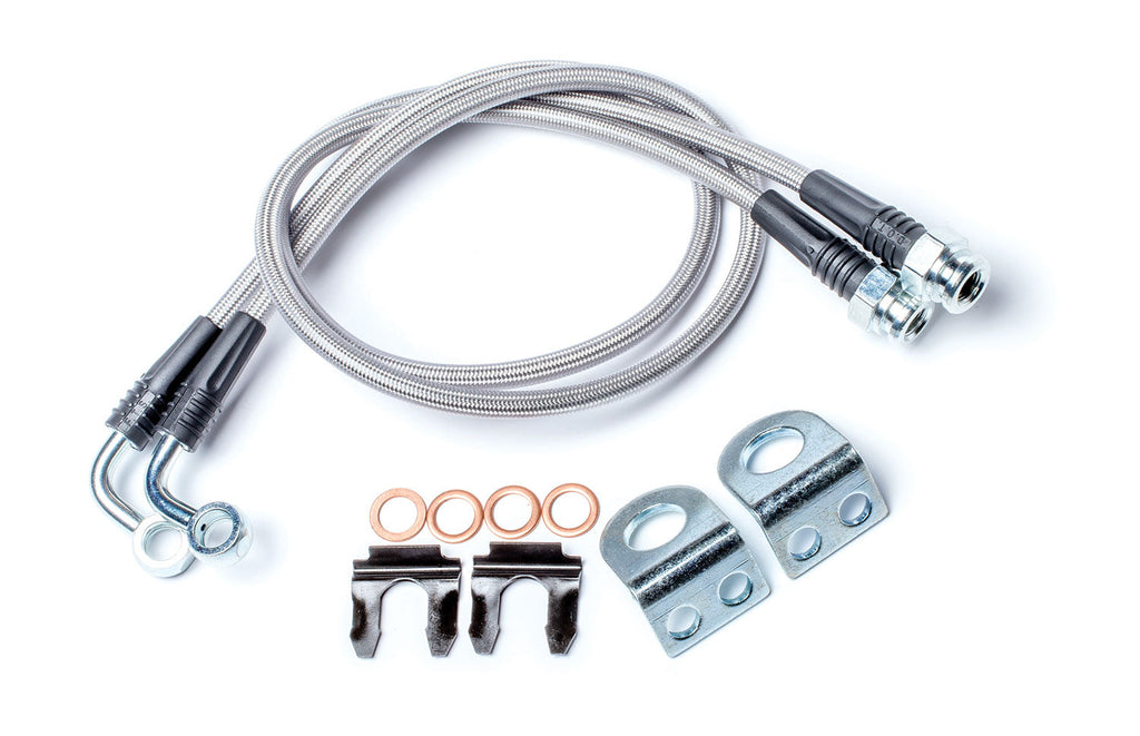 Teraflex JK: 30 Stainless Steel Braided Brake Line Kit – Rear