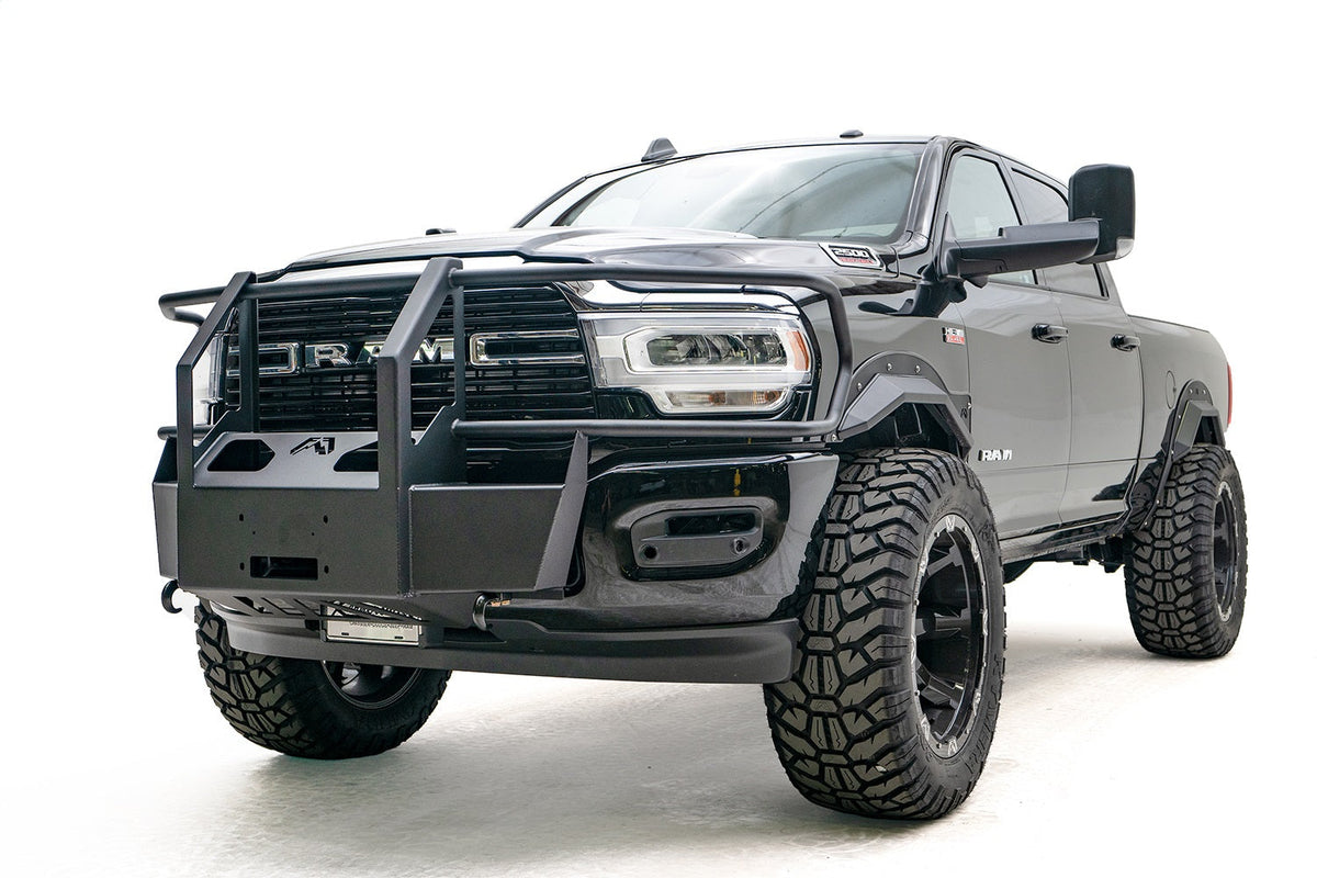 Fab Fours 2019 2024 Dodge 2500-3500 HD Open Fender Flare Bare