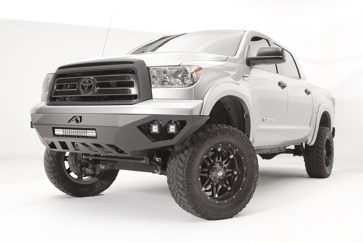Fab Fours 2007 2013 Toyota Tundra Vengeance Front Bumper w No Guard Bare