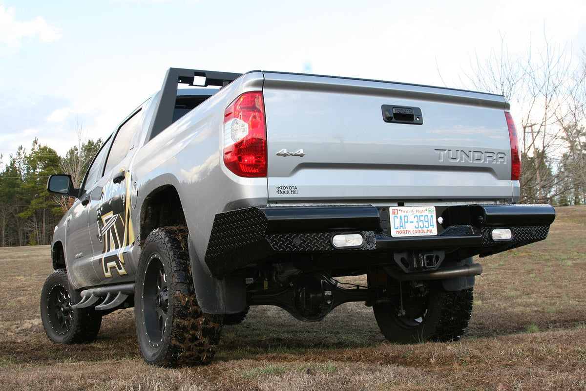 Fab Fours 2007 2013 Toyota Tundra Rear Ranch Bumper