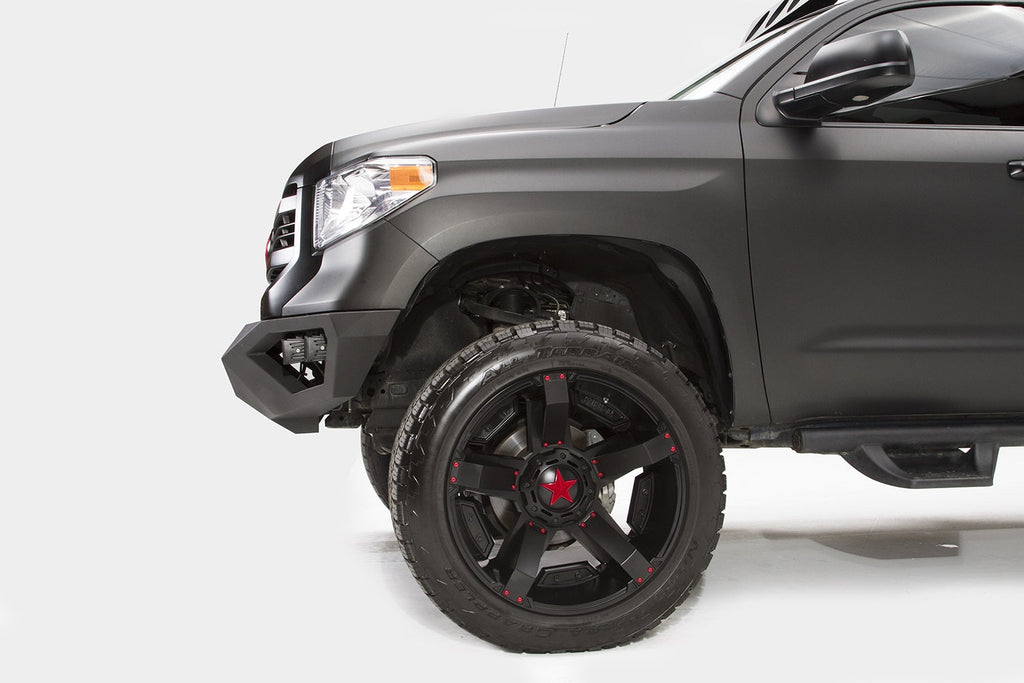 Fab Fours 2014 2021 Toyota Tundra Vengeance Front Bumper w No Guard Bare