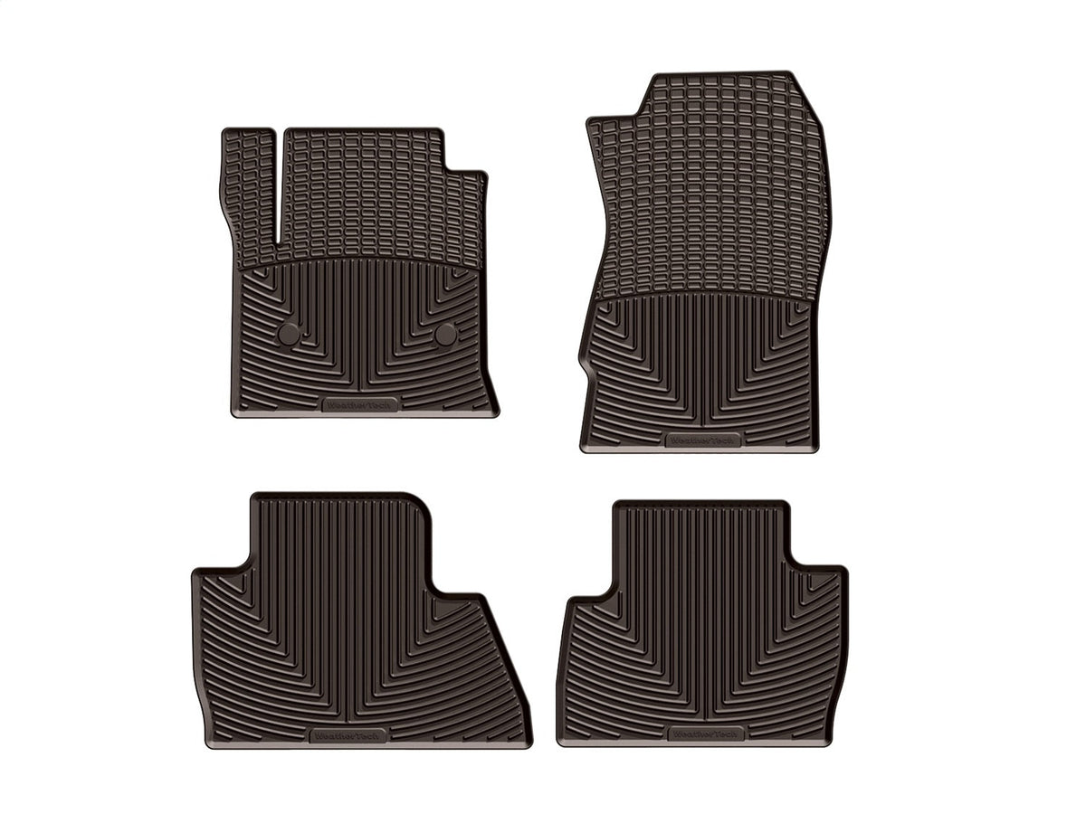 WeatherTech Cocoa Front and Rear All-Weather Floor Mats Fits -20-19 Tundra -