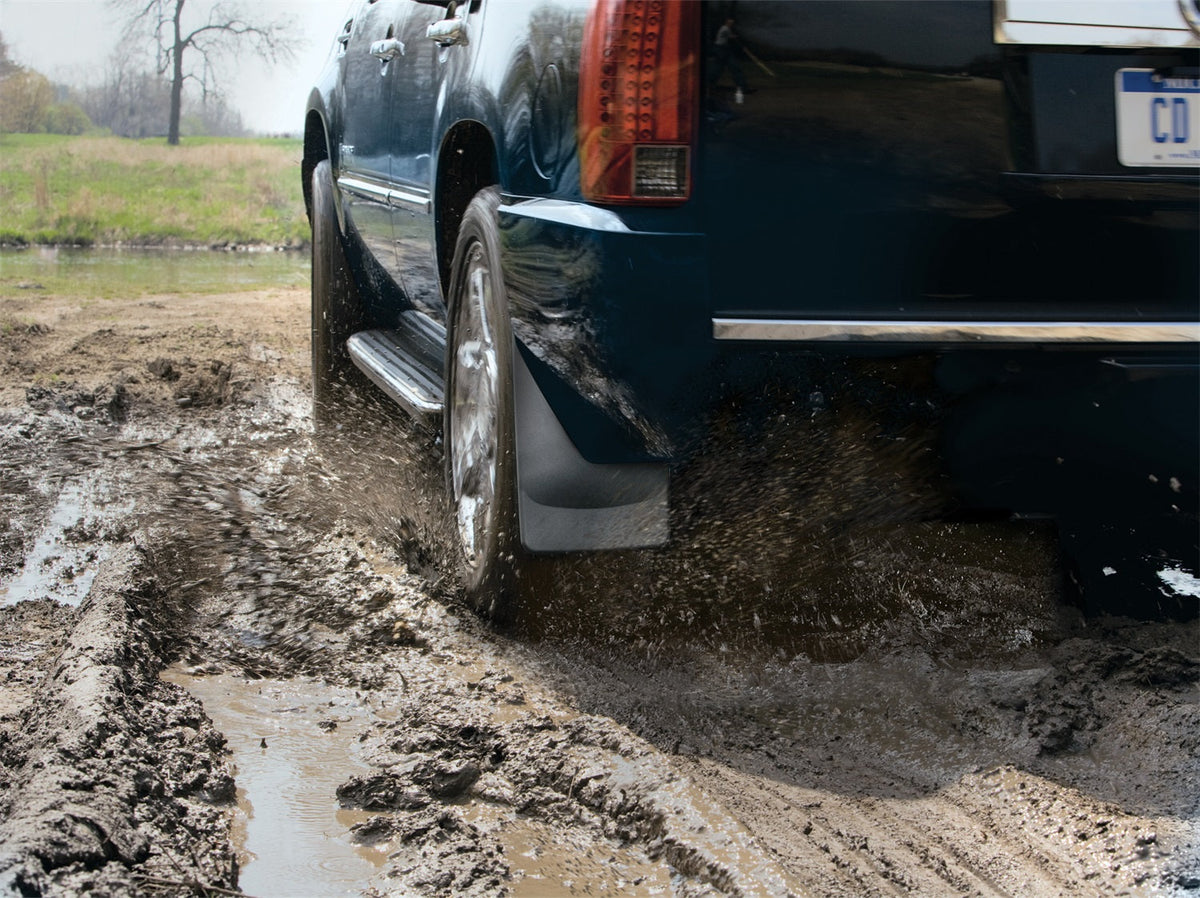 WeatherTech Black No Drill MudFlaps - Front and Rear Fits -20-12 Colorado -