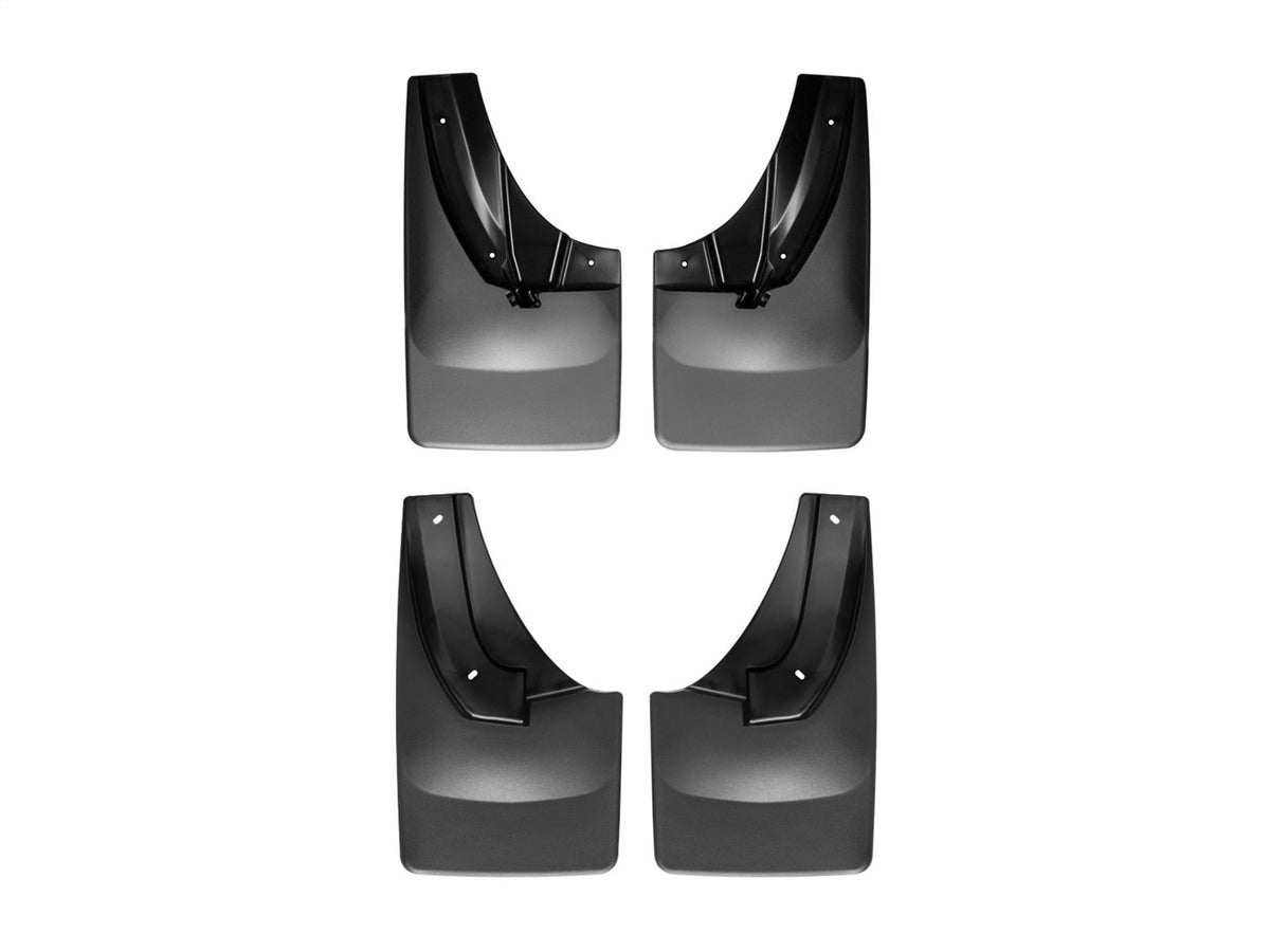 WeatherTech Black No Drill MudFlaps - Front and Rear Fits -20-18 Ram2500 3500 -